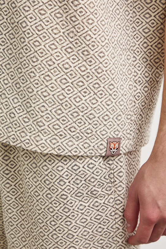 Koszula męska z lnem RS26-KKM921