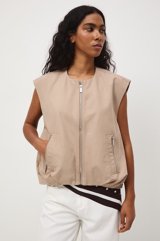 Medicine bezrękawnik damski RS26-KMD500 beżowy RS26