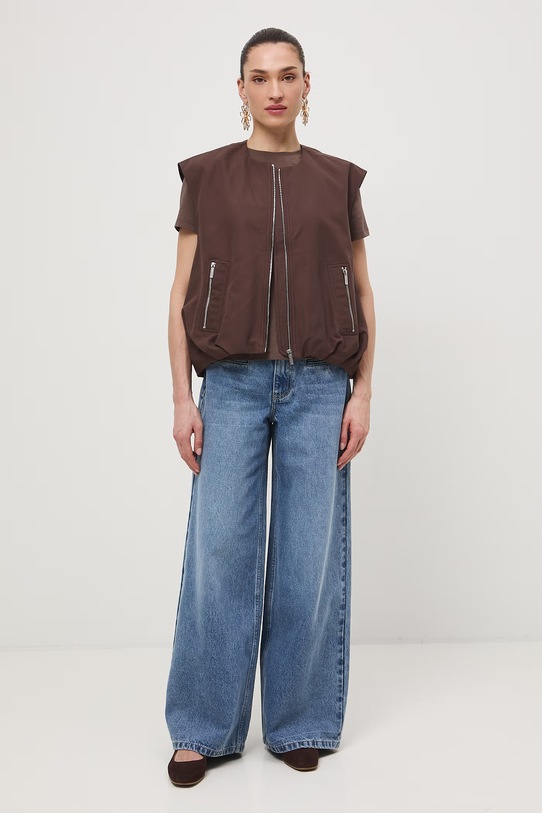 Medicine bezrękawnik damski RS26-KMD500 brązowy RS26