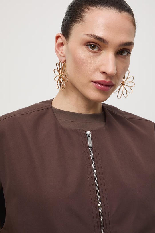 Medicine bezrękawnik damski brązowy RS26-KMD500