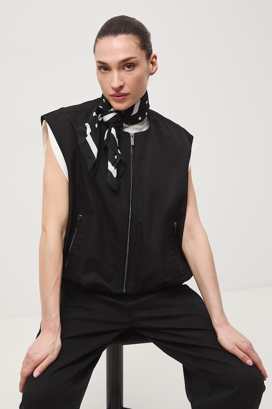 Medicine bezrękawnik damski czarny RS26-KMD500