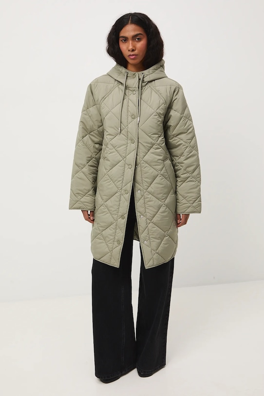 Medicine płaszcz pikowany damski RS26-KPD200 zielony RS26