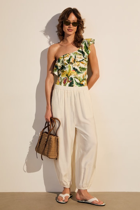 Jednodielne plavky dámske s motívom zeleniny RS26-KSDB02 viacfarebná RS26