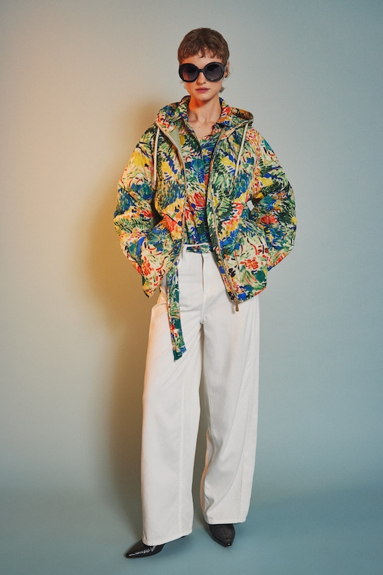 Kurtka damska z kolekcji Eviva L'arte RS26-KUD252 multicolor RS26