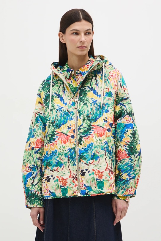 Bunda dámská ze speciální kolekce Eviva L'arte RS26-KUD252 vícebarevná RS26