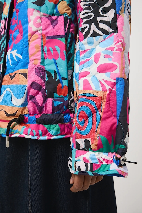 Kurtka damska z kolekcji Eviva L'arte RS26-KUD254 multicolor