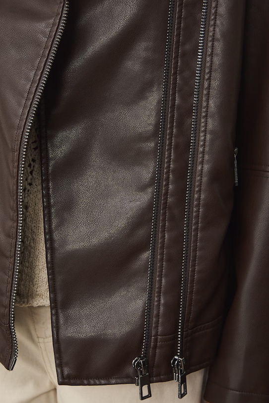 Medicine kurtka biker RS26-KUD301 brązowy