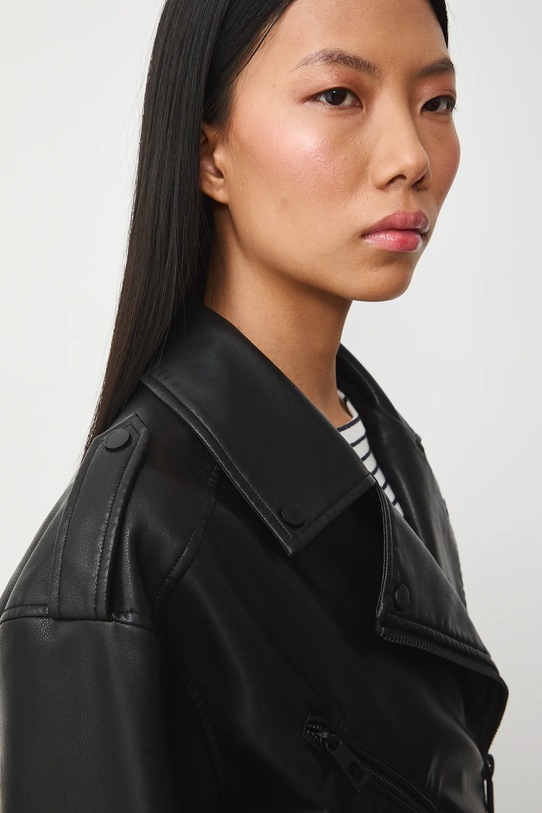 Medicine kurtka biker czarny RS26-KUD301