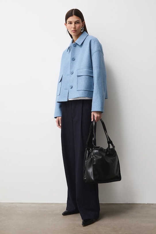 Medicine kurtka koszulowa nieocieplane niebieski RS26-KUD309