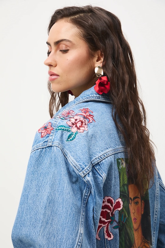 Bavlnená rifľová bunda Medicine RS26-KUD455