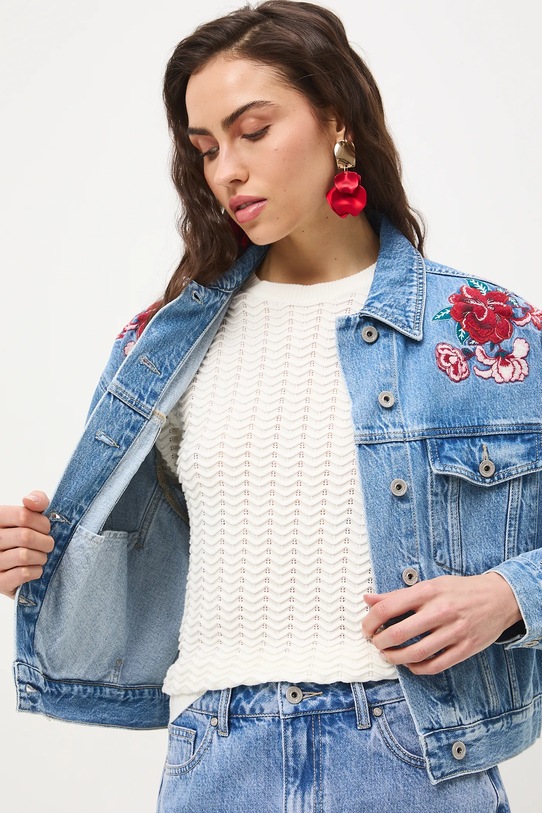 Medicine kurtka jeansowa bawełniana RS26-KUD455