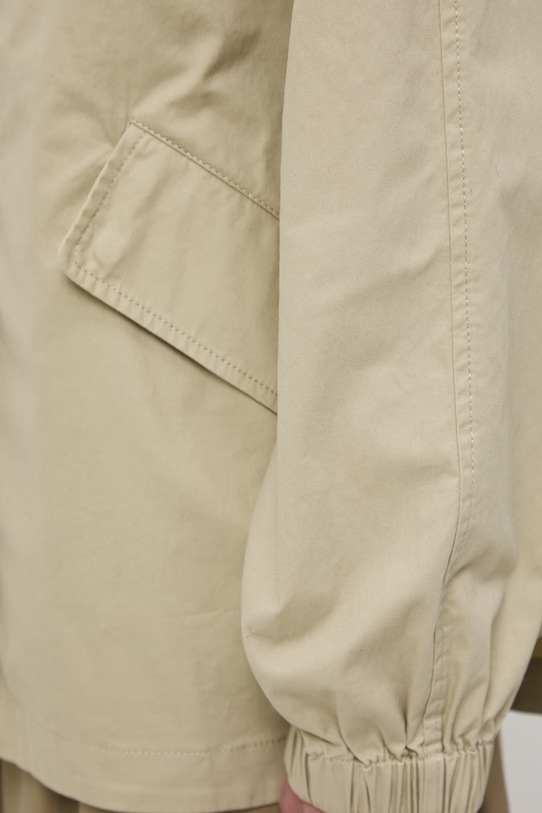 Medicine parka damska bawełniana RS26-KUD500 zielony