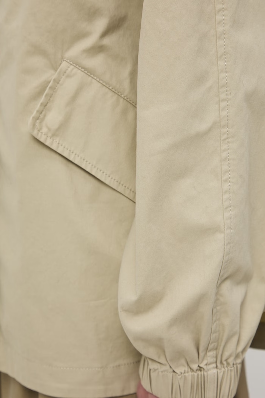 Medicine parka damska bawełniana RS26-KUD500 zielony