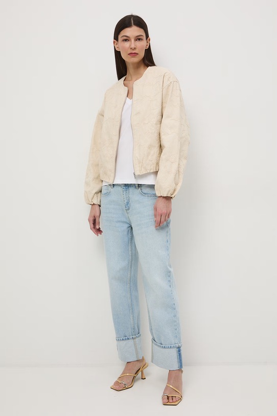 Medicine bomberka damska bawełniana RS26-KUD505 beżowy RS26