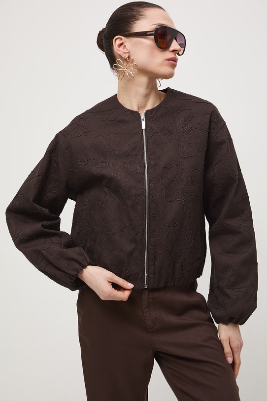 Medicine bomberka damska bawełniana RS26-KUD505 brązowy RS26