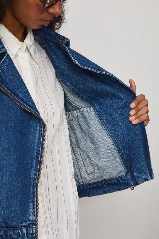 Medicine kurtka jeansowa damska bawełniana RS26-KUD506