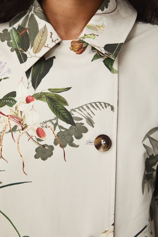 Medicine krótki trencz damski RS26-KUD510 beżowy