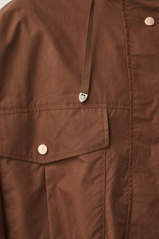 Medicine krótka kurtka damska z bawełny RS26-KUD600 brązowy
