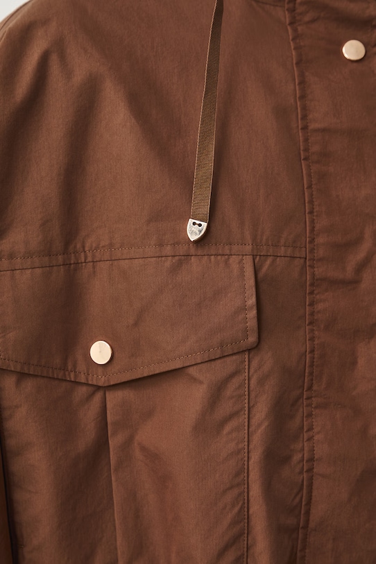 Medicine krótka kurtka damska z bawełny RS26-KUD600 brązowy