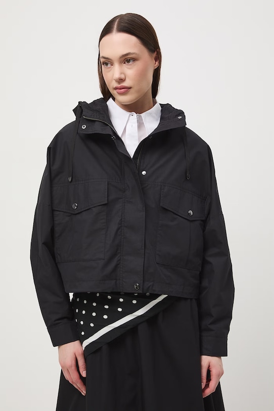 Medicine krótka kurtka damska z bawełny RS26-KUD600 czarny RS26