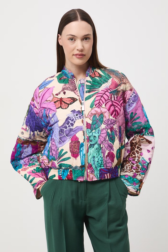 Odzież Medicine bomberka damska bawełniana RS26-KUD650 multicolor