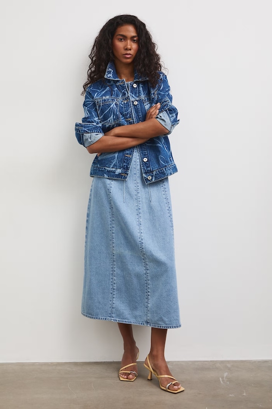 Medicine kurtka damska jeansowa RS26-KUD801 niebieski RS26