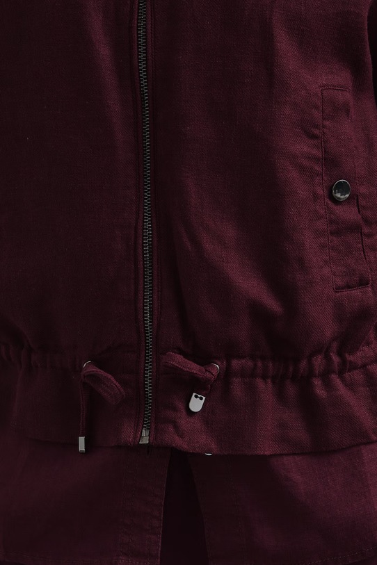 Bomberka damska z lnem gładka RS26-KUD900