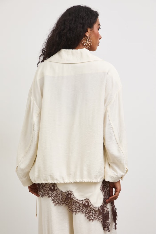 Odzież Kurtka damska z wiskozą RS26-KUD903 beżowy