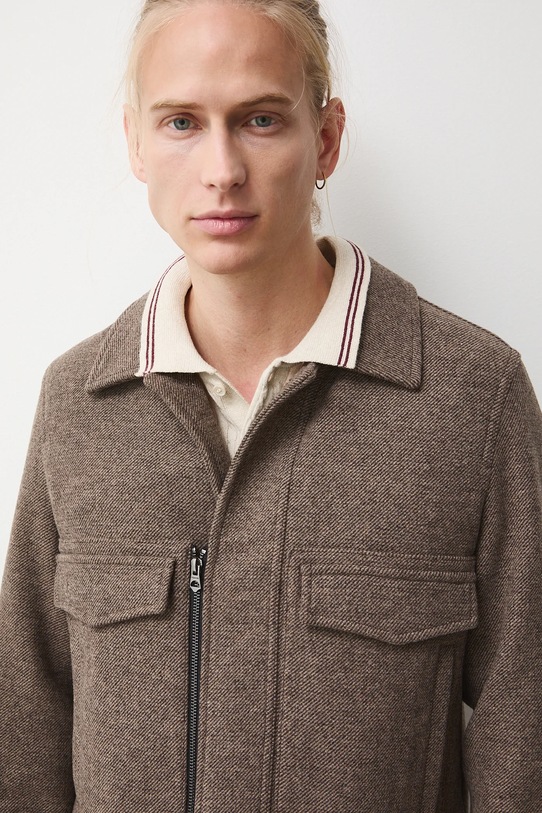 Medicine kurtka koszulowa brązowy RS26-KUM107