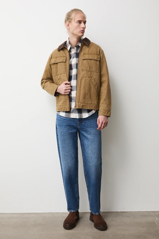 Medicine kurtka koszulowa bez kaptura brązowy RS26-KUM201