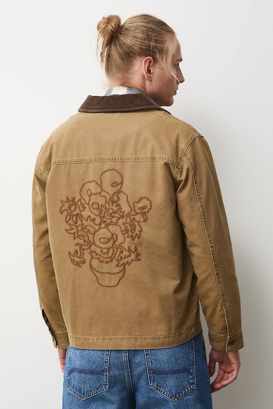 Odzież Medicine kurtka koszulowa RS26-KUM201 brązowy