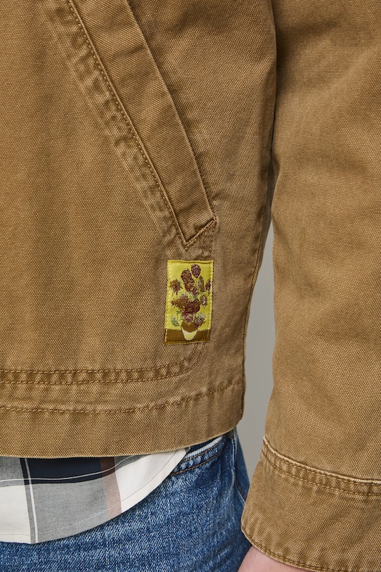 Medicine kurtka koszulowa RS26-KUM201 brązowy