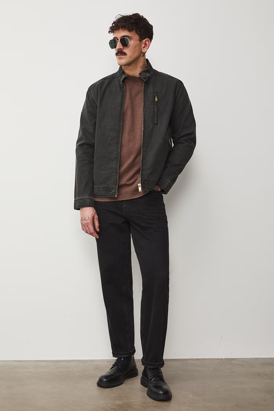 Medicine kurtka przejściowa męska bawełniana RS26-KUM411 szary RS26