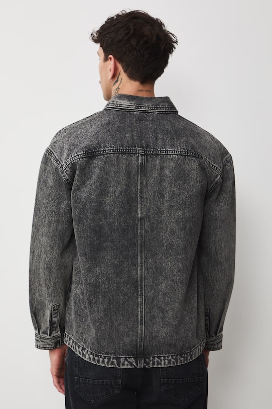 Odzież Medicine kurtka męska jeansowa RS26-KUM413 szary