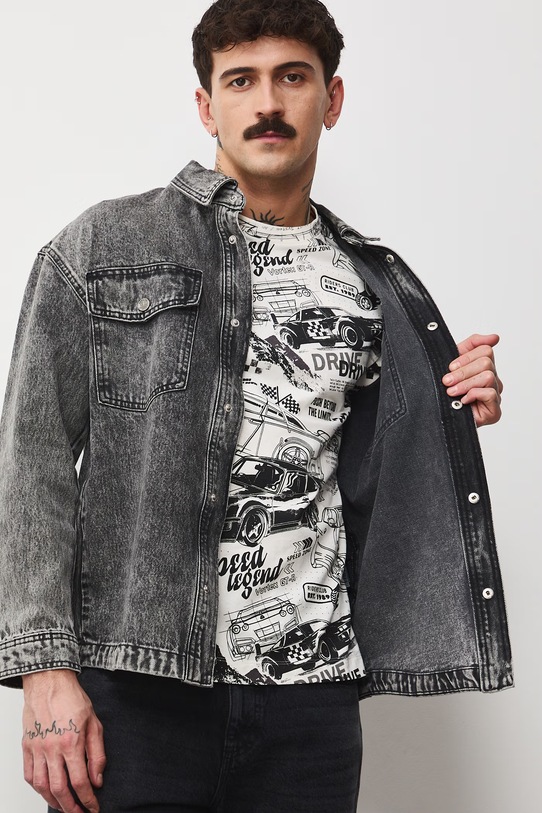 Medicine kurtka męska jeansowa RS26-KUM413