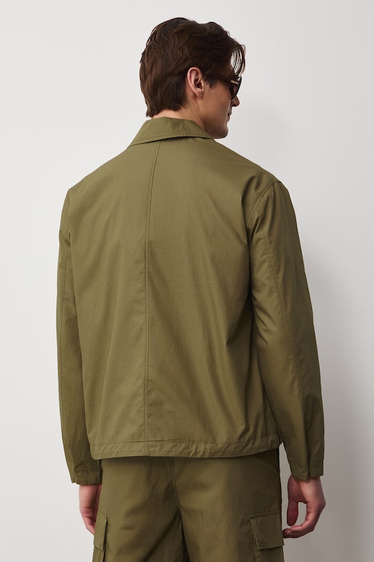 Odzież Medicine kurtka koszulowa męska bawełniana RS26-KUM504 zielony