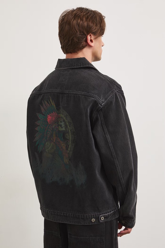 Odzież Medicine kurtka męska jeansowa RS26-KUM800 czarny