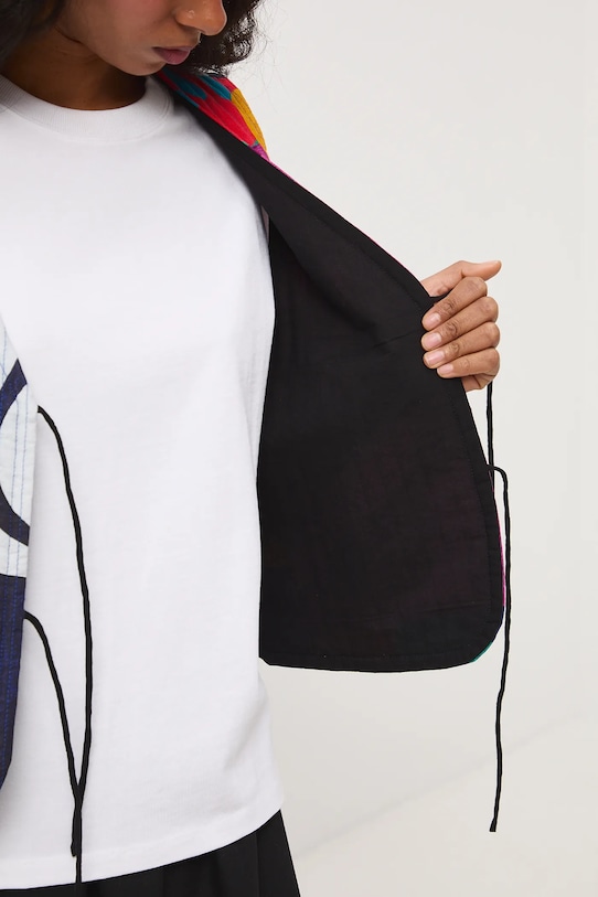 Kamizelka bawełniana damska z kolekcji Eviva L'arte RS26-KZD250