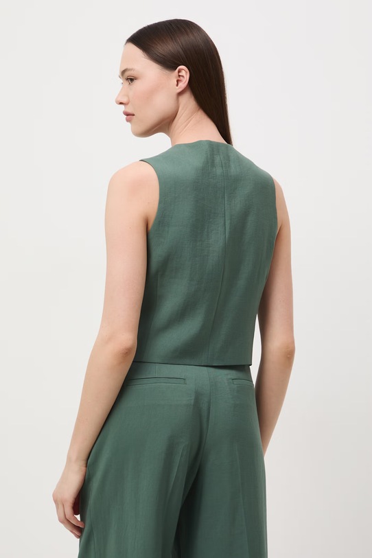 Odzież Medicine kamizelka damska z wiskozą RS26-KZD600 zielony