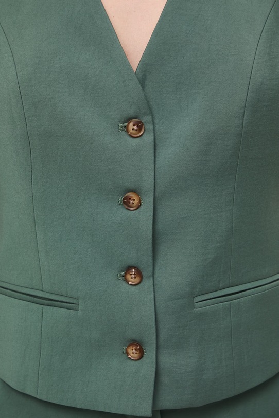 Medicine kamizelka damska z wiskozą RS26-KZD600 zielony