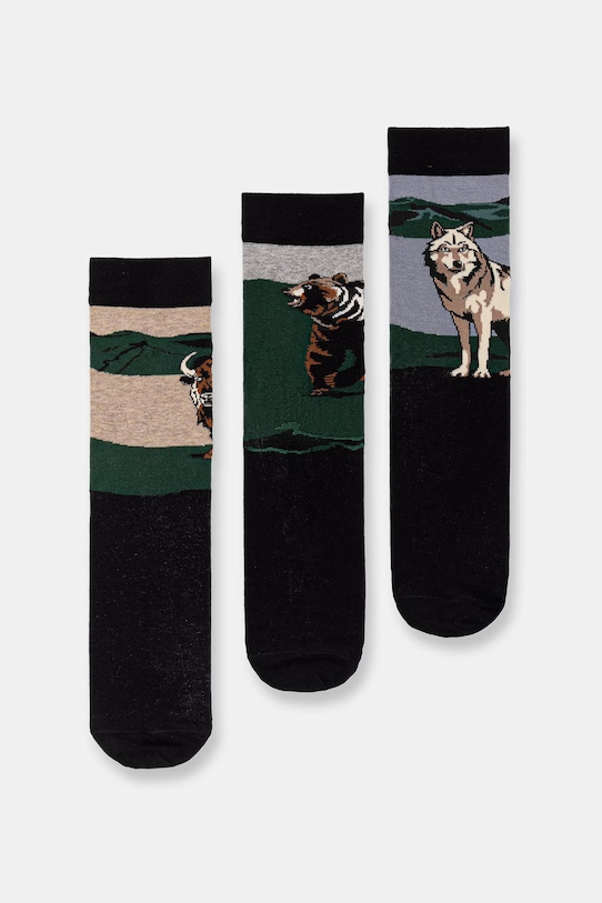 Medicine skarpety męskie 3-pack RS26-LBM850 multicolor RS26