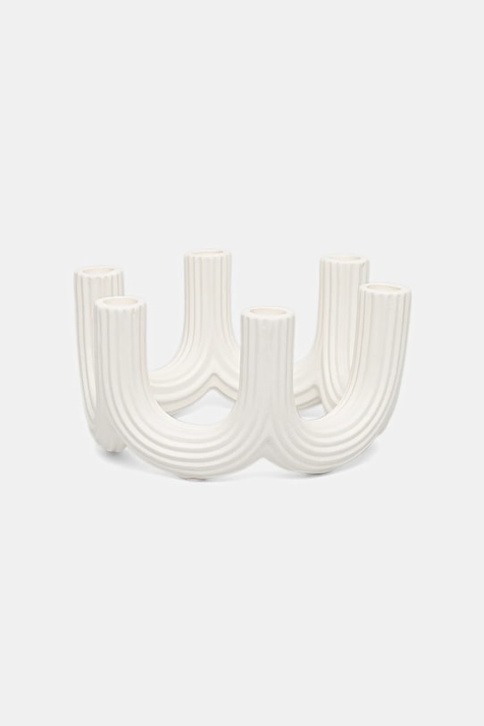 Dekorativní svícen z porcelánu bílá RS26-LEU200