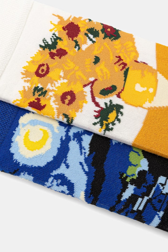 Bavlnené ponožky z kolekcie Eviva L'arte (2-pack) RS26-LGD252 viacfarebná RS26