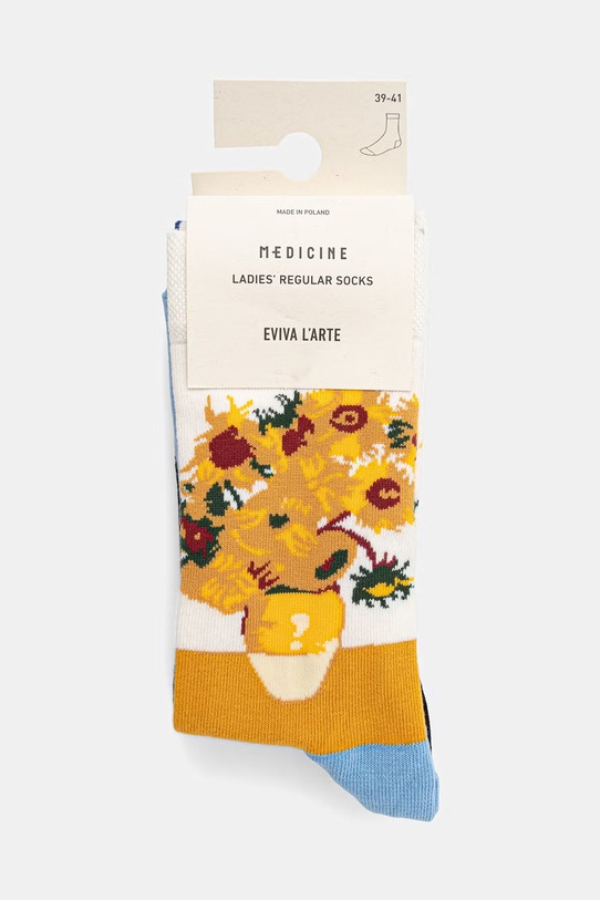 Odzież Medicine skarpetki bawełniane 2-pack RS26-LGD252 multicolor