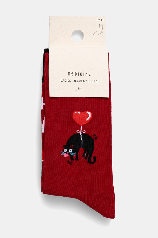 Medicine skarpetki bawełniane 2-pack multicolor RS26-LGD282