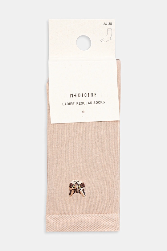 Oblečenie Ponožky s ozdobnou výšivkou s mačkami (2-pack) RS26-LGD302 viacfarebná