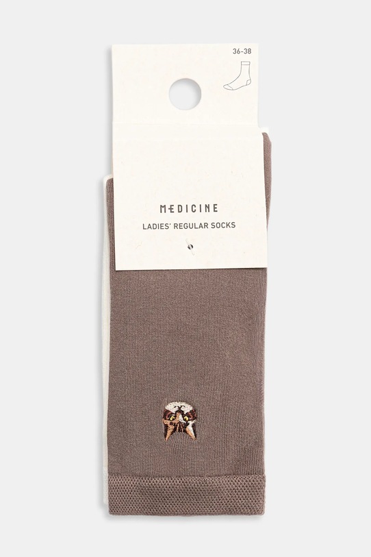 Medicine skarpetki 2-pack multicolor RS26-LGD313