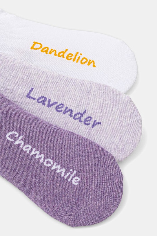 Medicine skarpety stopki damskie 3-pack RS26-LGD502 multicolor RS26