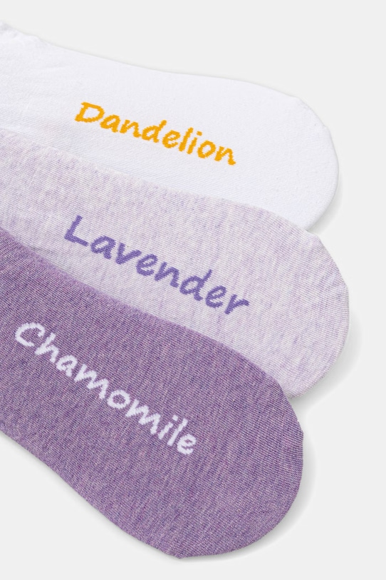 Medicine skarpety stopki damskie 3-pack RS26-LGD502 multicolor RS26