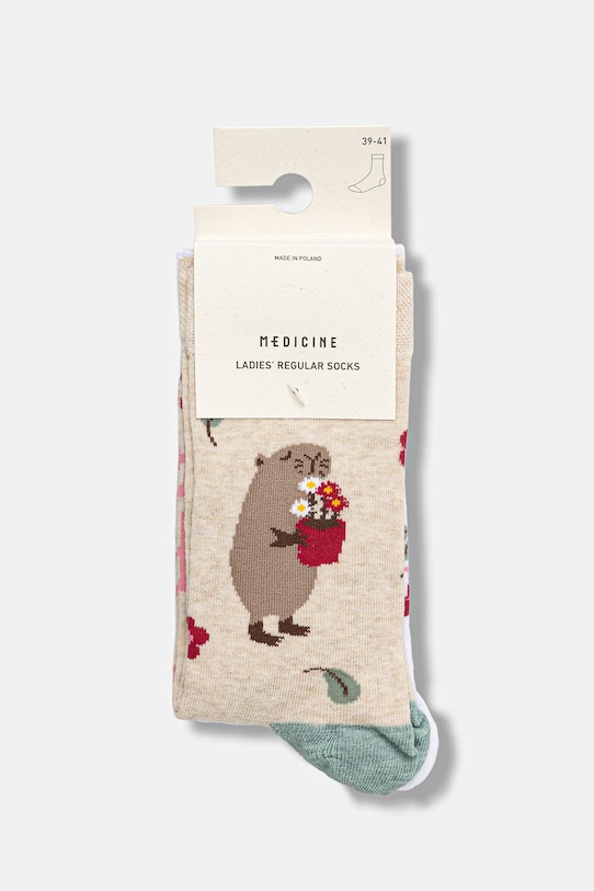 Medicine skarpetki 2-pack RS26-LGD513 multicolor RS26